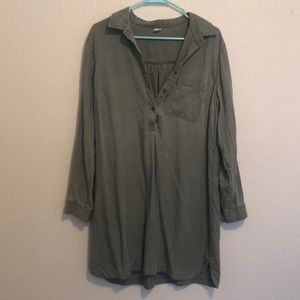 Old Navy Olive Green Dress